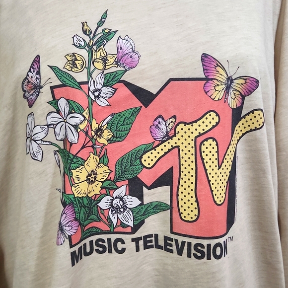 MTV Instant Message Sweat Shirt Pullover Top Womens Size 4X Plus Size - Picture 2 of 11